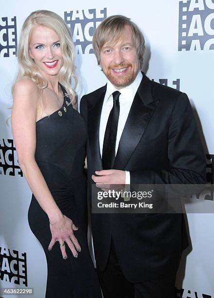 Director Morten Tyldum and wife Janna Tyldum attend the 65th annual ACE Eddie Awards at The Beverly Hilton Hotel on January 30, 2015 in Beverly...