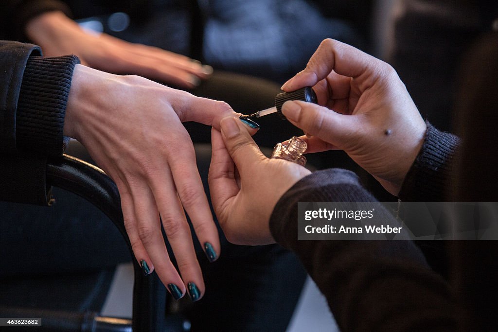 JINsoon at Karen Walker Fall 2015 New York Fashion Week