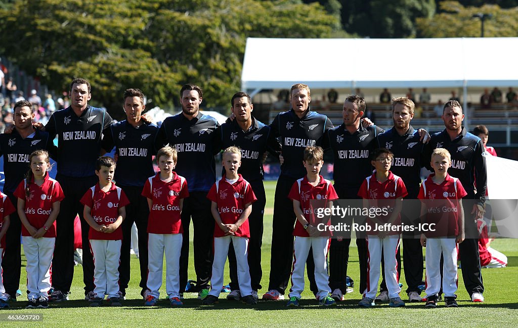 New Zealand v Scotland - 2015 ICC Cricket World Cup