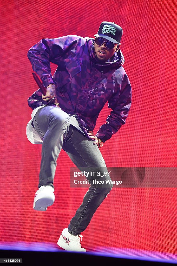Chris Brown and Trey Songz "Between The Sheets" Tour - Brooklyn
