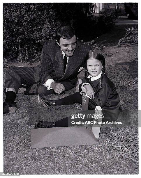 Pilot and Misc Gallery - Shoot Date: May 19, 1964. JOHN ASTIN;LISA LORING