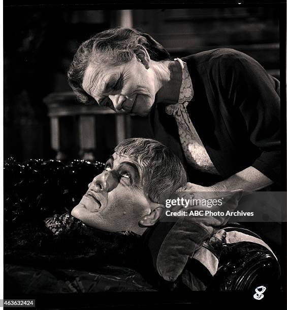 Mother Lurch Visits the Addams Family" - Airdate: January 15, 1965. TED CASSIDY;ELLEN CORBY