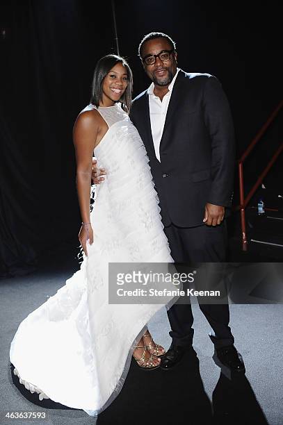 Director Lee Daniels and Clara Daniels attends the 20th Annual Screen Actors Guild Awards at The Shrine Auditorium on January 18, 2014 in Los...