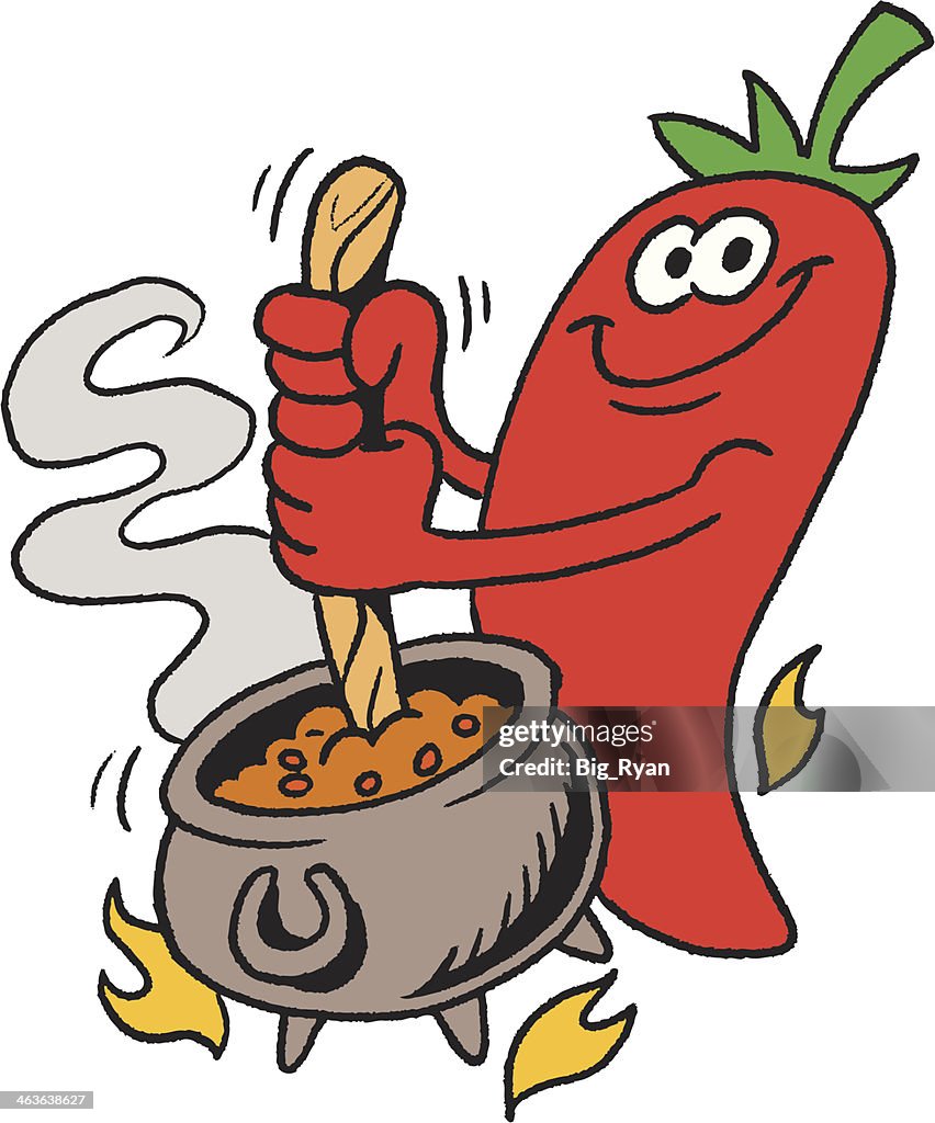 Cartoon Chili High-Res Vector Graphic - Getty Images