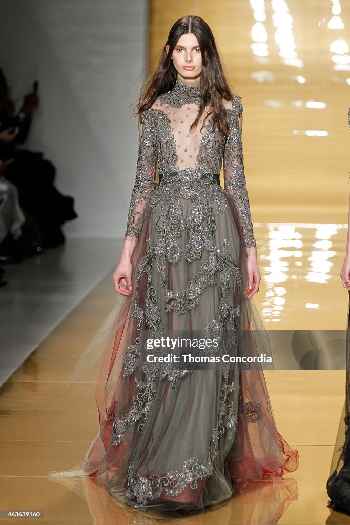 Reem Acra - Runway - Mercedes-Benz Fashion Week Fall 2015