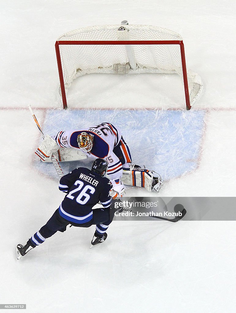 Edmonton Oilers v Winnipeg Jets