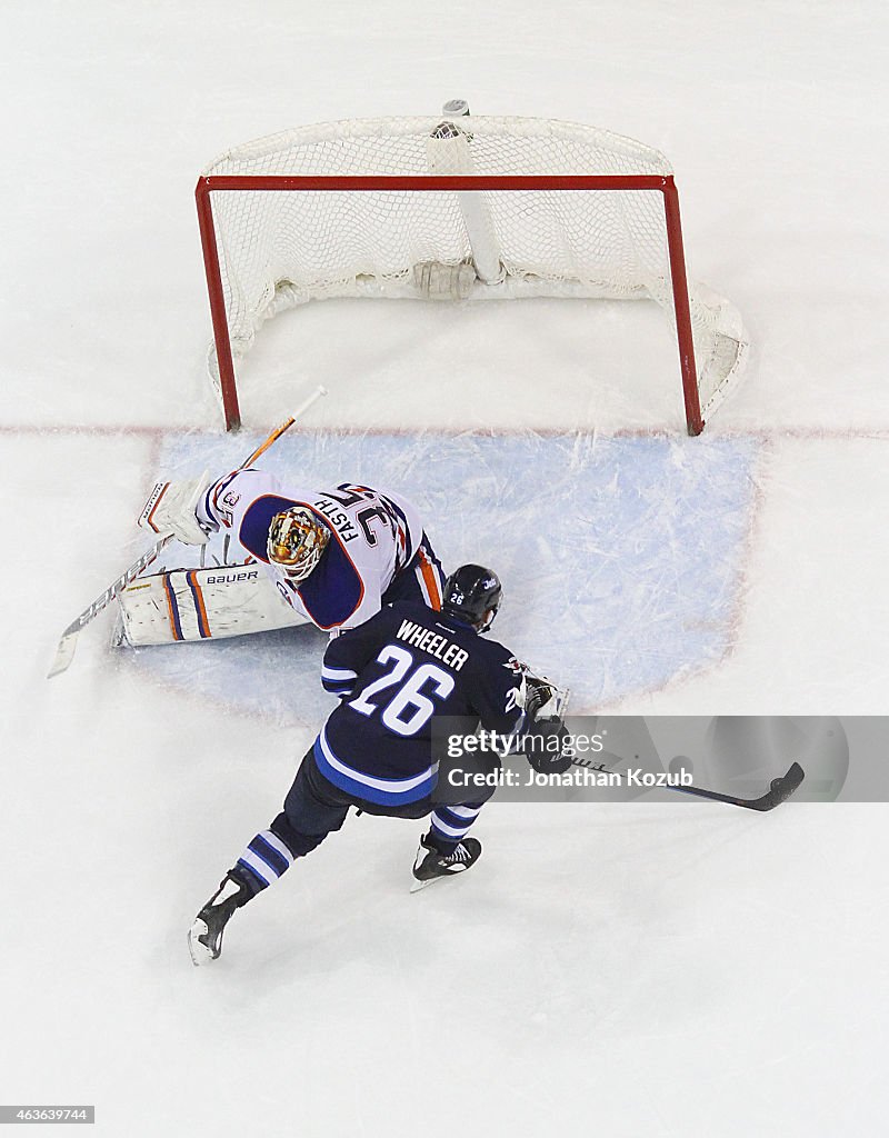 Edmonton Oilers v Winnipeg Jets