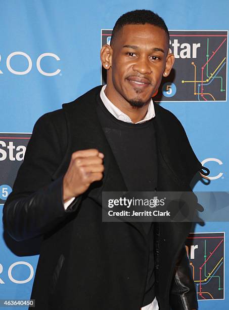 Daniel Jacobs attends NBA All-Star Saturday Night Powered By CIROC Vodka at Barclays Center on February 14, 2015 in New York City.