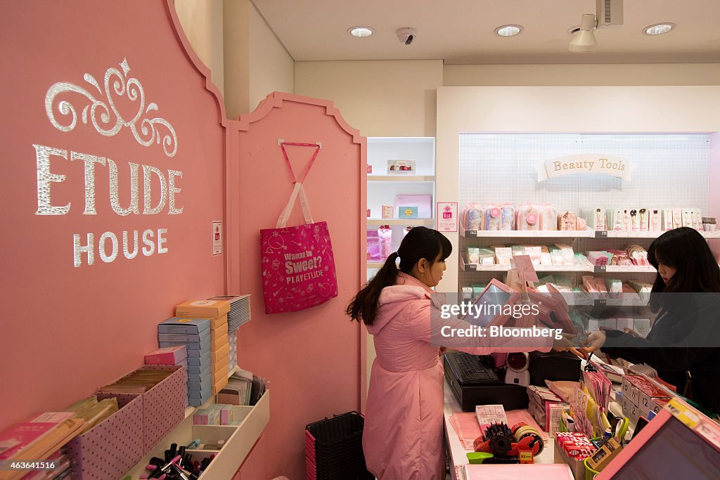 Inside Amorepacific Corp. Store And General Retail as Bank of Korea Holds Benchmark Interest Rate Amid Growth Optimism