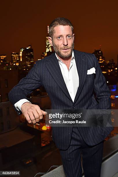 Lapo Elkann attends Italia-Independent Boutique Opening After Party at the Sky Room at the New Museum on February 16, 2015 in New York City.
