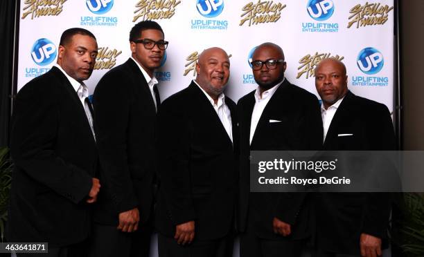 The Canton Spirituals backstage at the 2014 Stellar Awards at Nashville Municipal Auditorium on January 18, 2014 in Nashville, Tennessee.