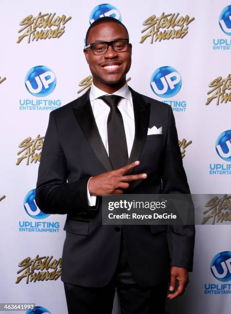 Pastor Charles Jenkins backstage at the 2014 Stellar Awards at Nashville Municipal Auditorium on January 18, 2014 in Nashville, Tennessee.