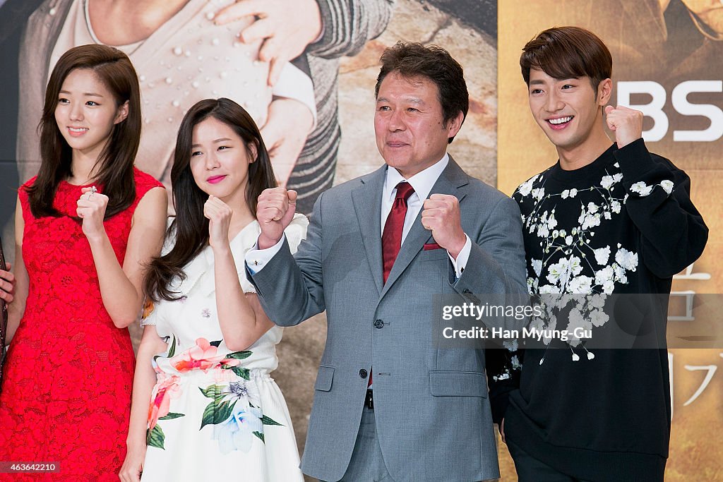 KBS Drama "The House Of Blue Bird" Press Conference In Seoul