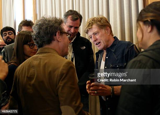Sundance Institute President and Founder Robert Redford attends the Directors Brunch at Sundance Resort during the 2014 Sundance Film Festival on...