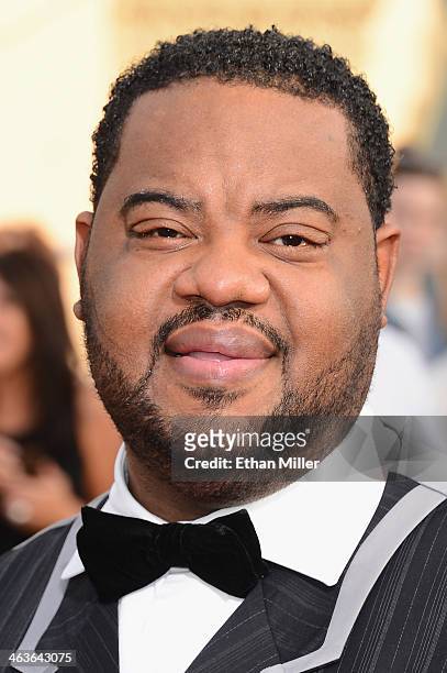 Actor Grizz Chapman attends the 20th Annual Screen Actors Guild Awards at The Shrine Auditorium on January 18, 2014 in Los Angeles, California.