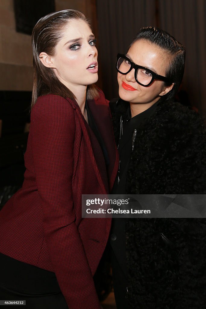 Zac Posen - Backstage - Mercedes-Benz Fashion Week Fall 2015