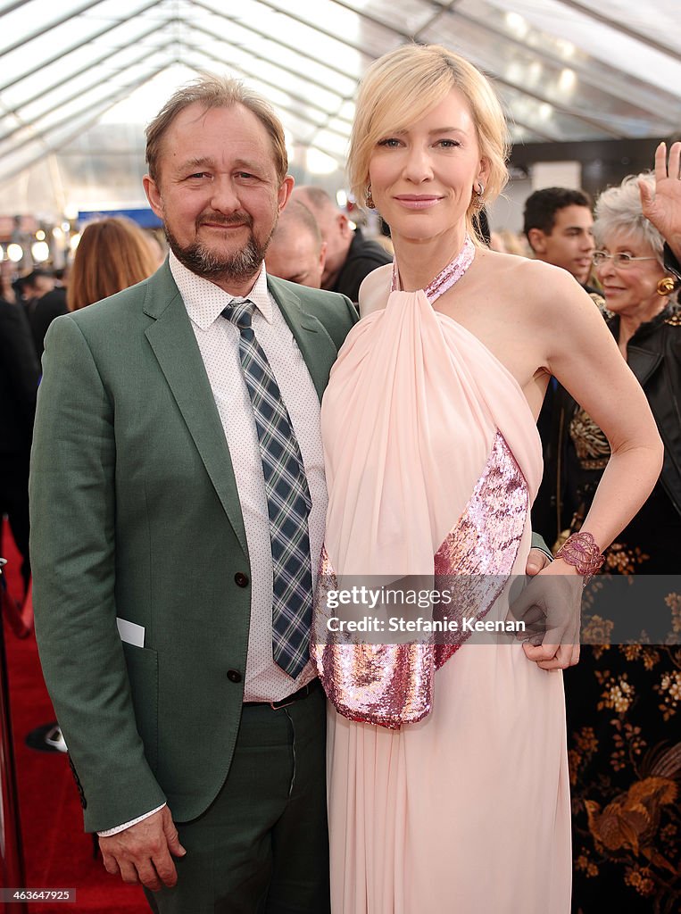 20th Annual Screen Actors Guild Awards - Red Carpet Style