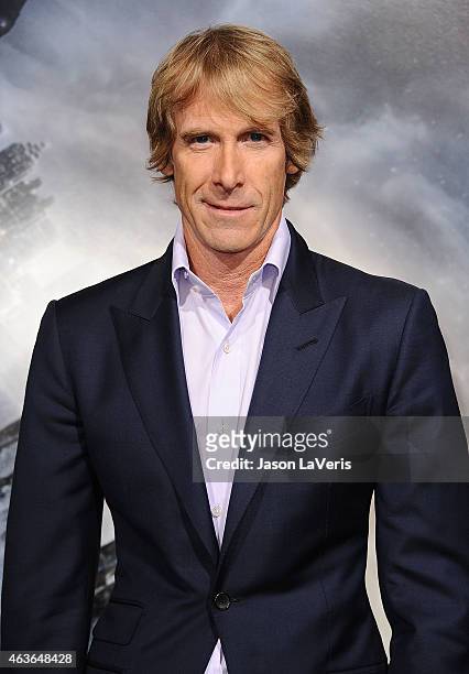 Director Michael Bay attends the premiere of "Project Almanac" at TCL Chinese Theatre on January 27, 2015 in Hollywood, California.