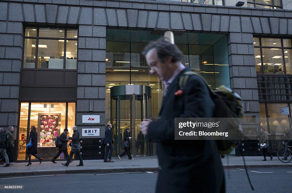 Brit Plc Headquarters As Fairfax Buys Lloyd's Of London Insurer For $1.88 Billion