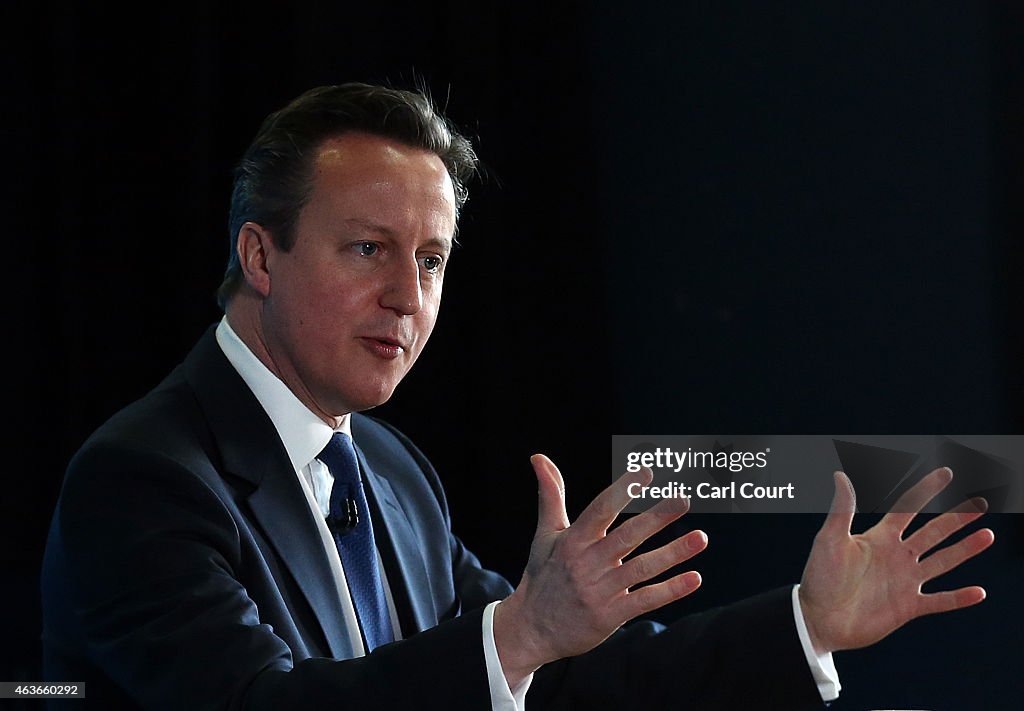 David Cameron Makes Key Welfare Speech In East Sussex