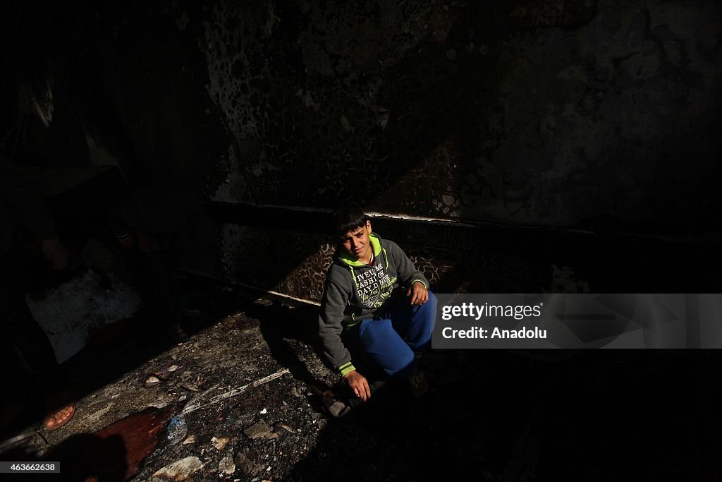 Massive fire damages UN's school in Gaza's Beit Hanoun