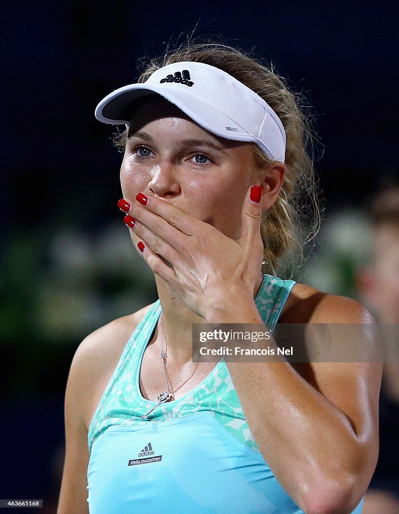 WTA Dubai Duty Free Tennis  Championship - Day Three