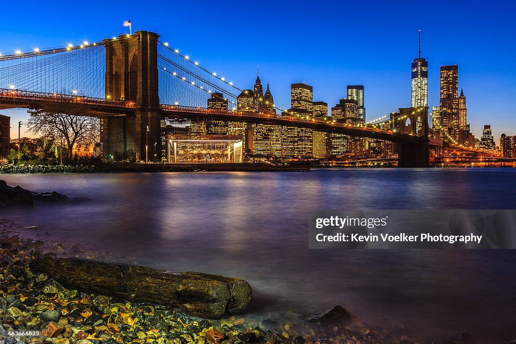Brooklyn Bridge at Twilight