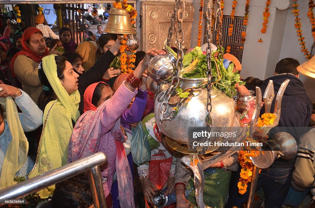 Hindus Celebrating Maha Shivratri Festival