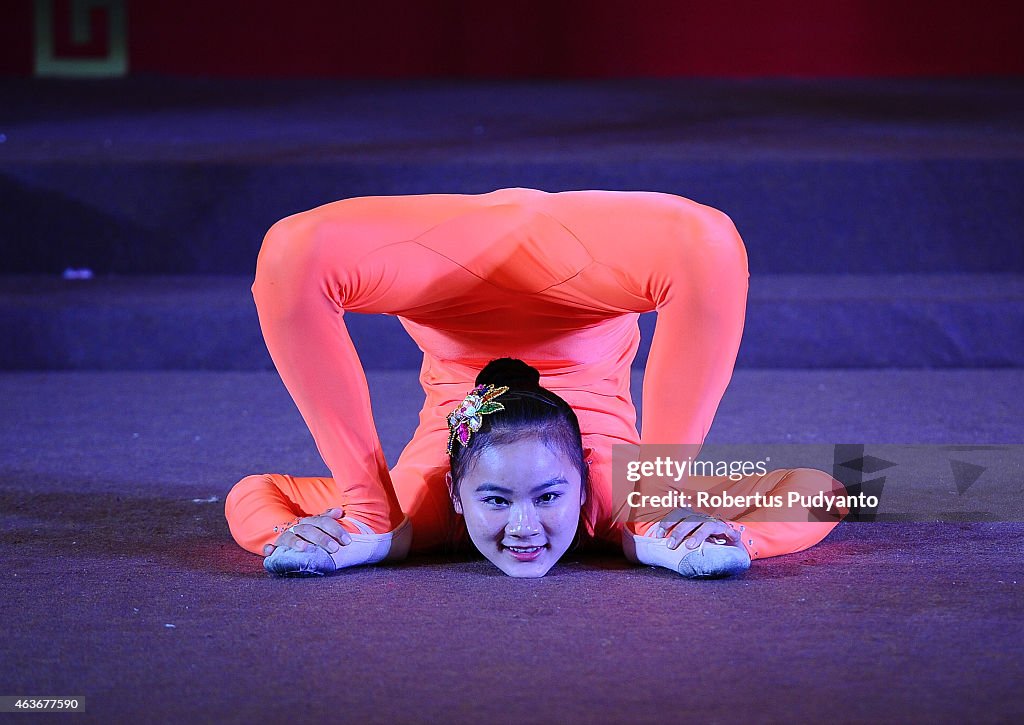 Chinese Shaolin and Oriental Arts Troupe Performed As Part Of Chinese New Year Celebrations