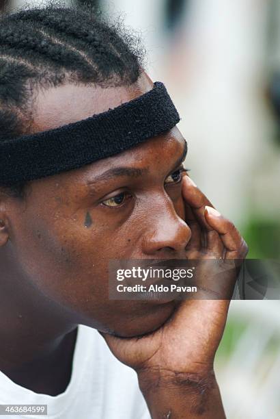 guatemala, livingston, young man - livingston guatemala stock pictures, royalty-free photos & images