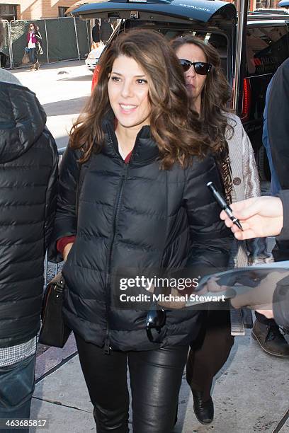 Actress Marisa Tomei attends Oakley Learn To Ride With AOL at Sundance on January 18, 2014 in Park City, Utah.