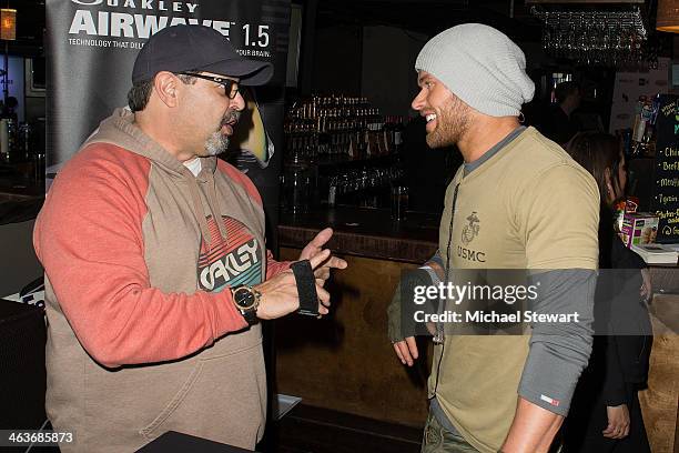 Actor Kellan Lutz attends Oakley Learn To Ride With AOL at Sundance on January 18, 2014 in Park City, Utah.