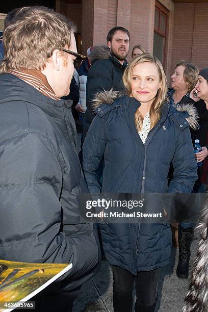 Actress Vinessa Shaw attends Oakley Learn To Ride With AOL at Sundance on January 18, 2014 in Park City, Utah.