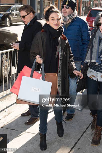 Actress Jenny Slate attends Oakley Learn To Ride With AOL at Sundance on January 18, 2014 in Park City, Utah.