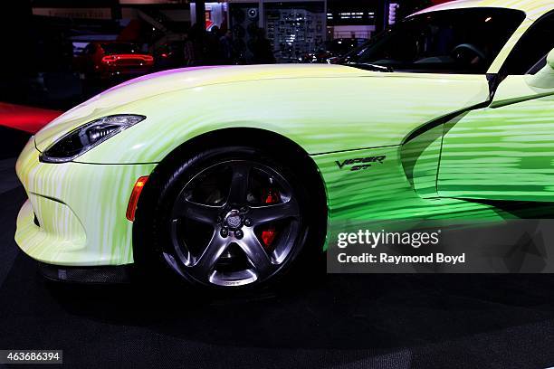 Dodge Viper GT at the 107th Annual Chicago Auto Show at McCormick Place in Chicago, Illinois on FEBRUARY 12, 2015.