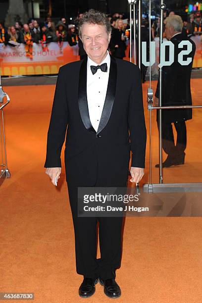 John Madden attends The Royal Film Performance and World Premiere of "The Second Best Exotic Marigold Hotel" at Odeon Leicester Square on February...