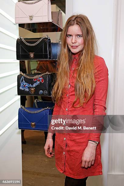 Katie Readman attends the Dior 'Diorama' Launch at Dover Street Market on February 17, 2015 in London, England.