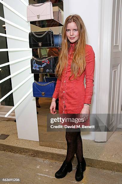 Katie Readman attends the Dior 'Diorama' Launch at Dover Street Market on February 17, 2015 in London, England.