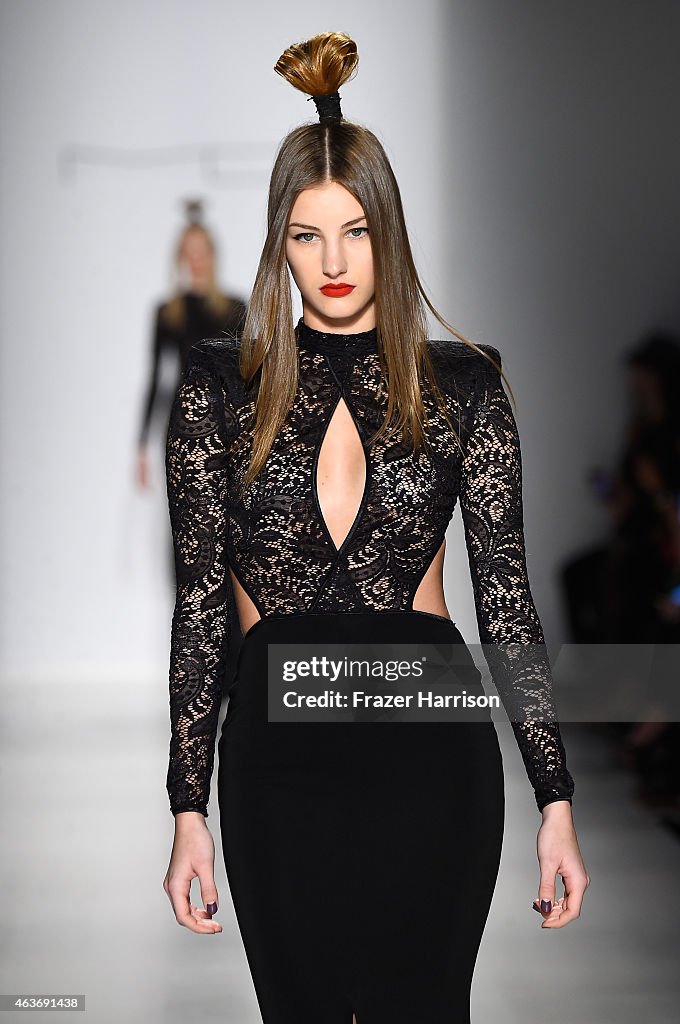 Michael Costello - Runway - Mercedes-Benz Fashion Week Fall 2015