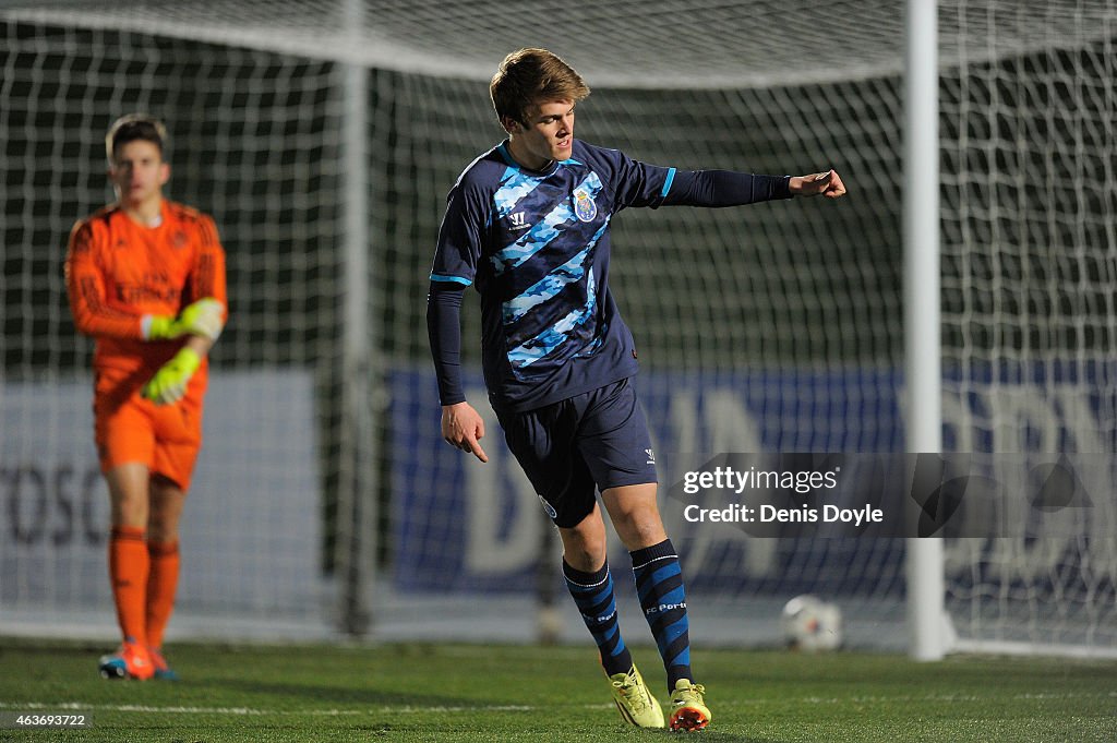 Real Madrid v FC Porto: UEFA Youth League - Round of 16