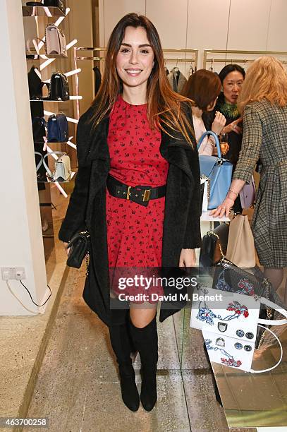 Lise Grendene attends the Dior 'Diorama' Launch at Dover Street Market on February 17, 2015 in London, England.