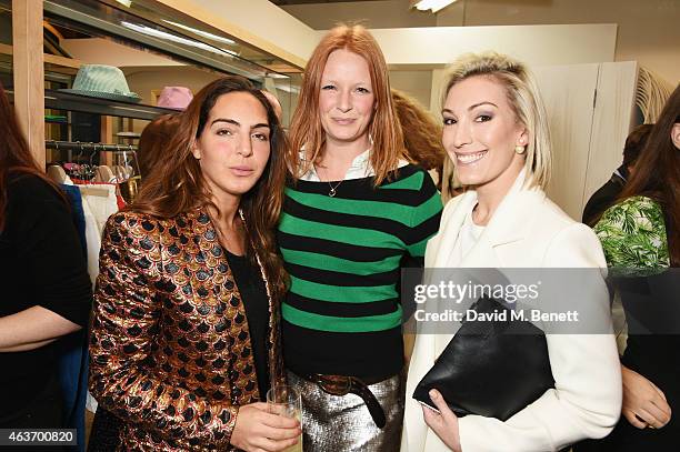 Olivia Inge attends the Dior 'Diorama' Launch at Dover Street Market on February 17, 2015 in London, England.