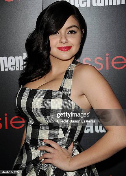 Actress Ariel Winter attends the Entertainment Weekly SAG Awards pre-party at Chateau Marmont on January 17, 2014 in Los Angeles, California.