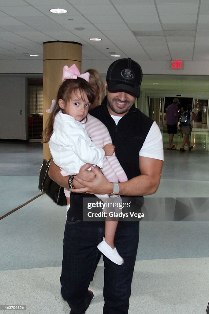 Celebrity Sightings In San Juan, Puerto Rico - February 16, 2015