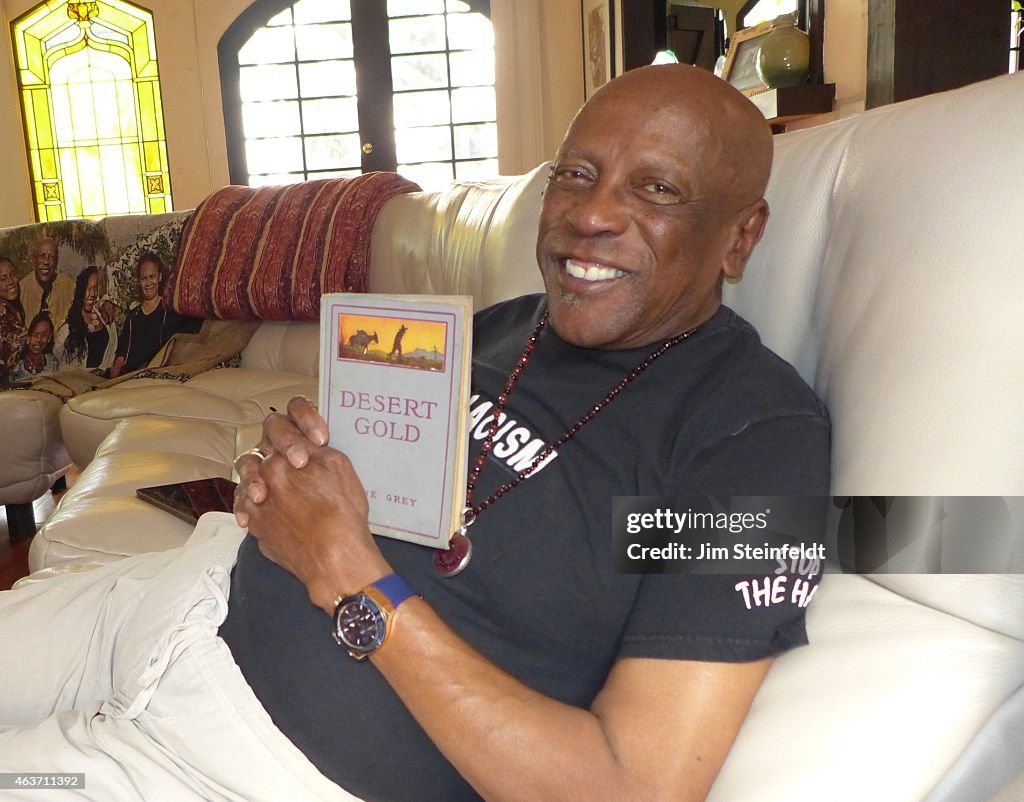 Lou Gossett Jr. At Home In Malibu