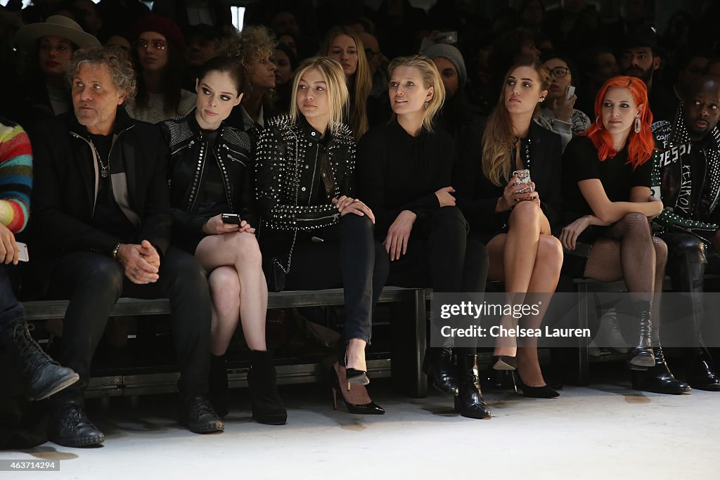 Diesel Black Gold - Front Row - Mercedes-Benz Fashion Week Fall 2015