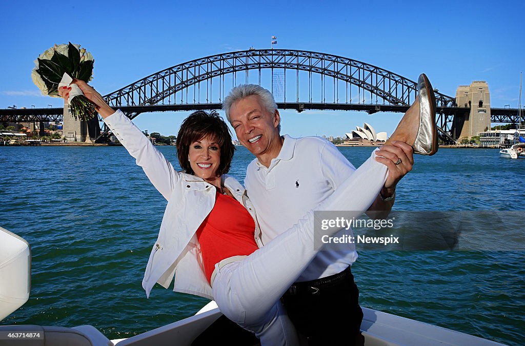 Deana Martin Renews Wedding Vows On Sydney Harbour