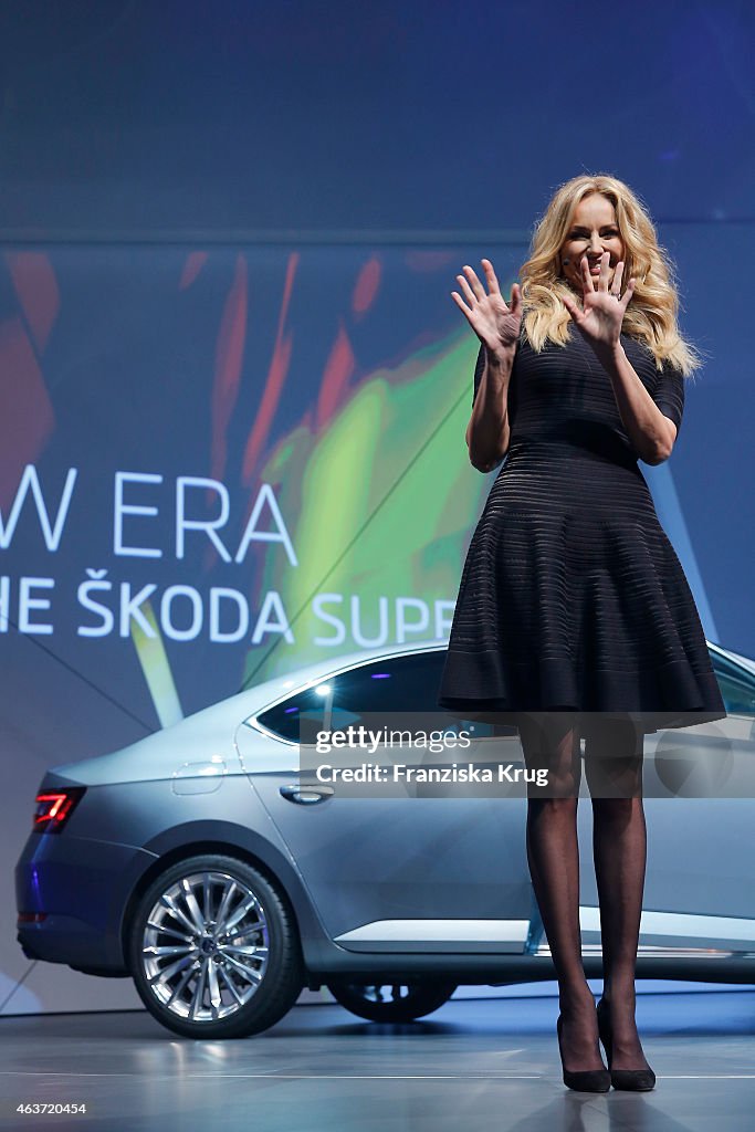 Skoda Presents New Skoda Superb In Prague