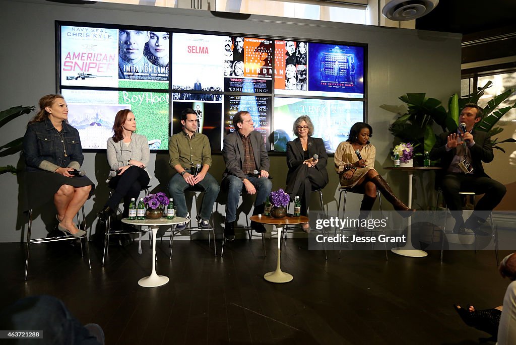 Vanity Fair Campaign Hollywood Social Club - Oscar Predictions Panel With Mike Hogan Panel Discussion