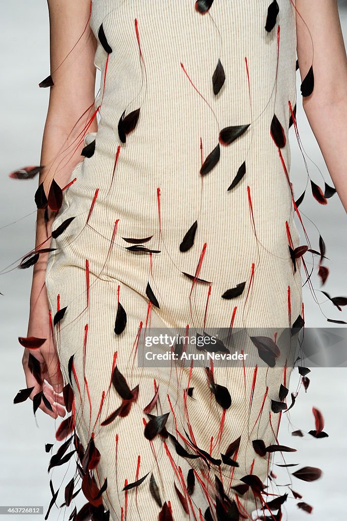 Lupe Gajardo - Runway - Mercedes-Benz Fashion Week Fall 2015